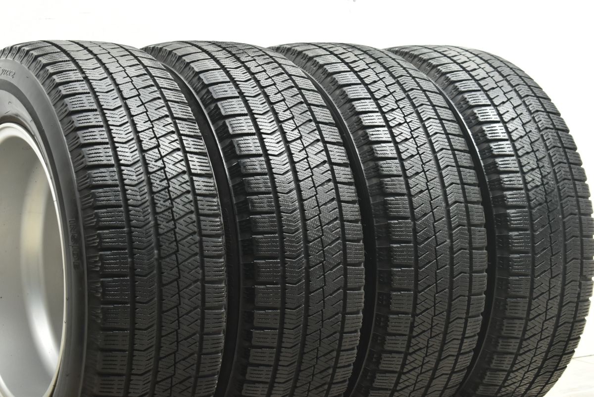 美品】トップラン 16in 6.5J +48 PCD114.3 ブリヂストン ブリザック