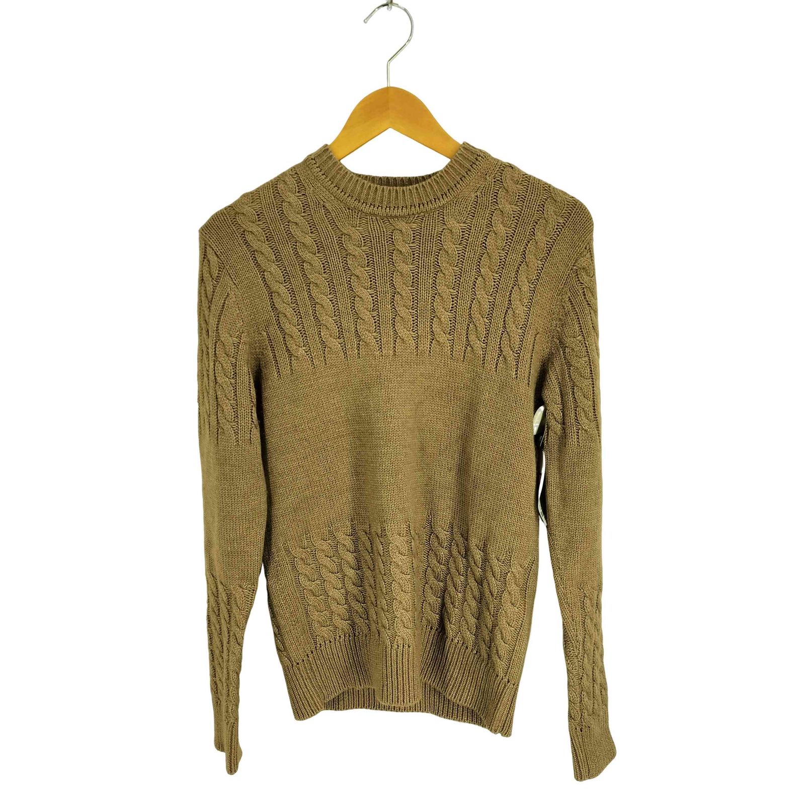 エヌハリウッド N.HOOLYWOOD アンゴラ混 アクリル ケーブルニット