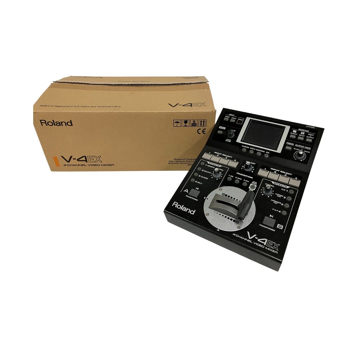 Roland V-4EX ビデオミキサー　配信機器　モニター V-4EX Roland | 映像/音響機材のレンタルサービス | 株式会社タケナカ