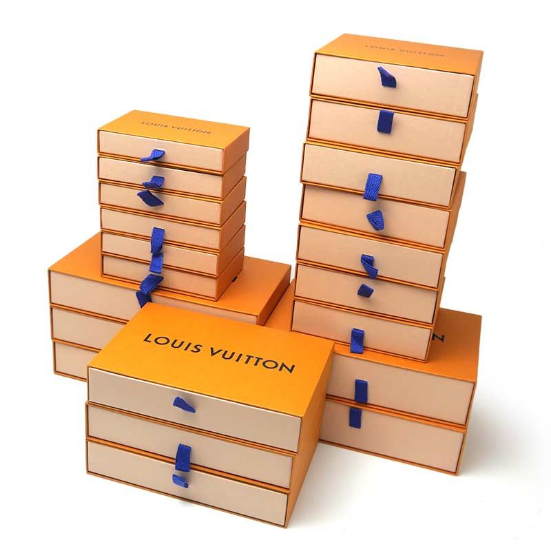 ルイヴィトン 空き箱 21個セット 財布・小物 ギフトボックス オレンジ
