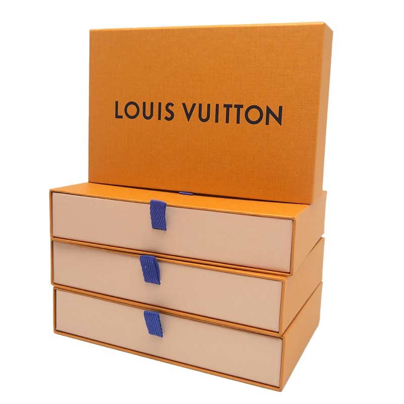 【新品同様】ルイヴィトン　現行品　ギフトボックス　20点　空箱　オレンジ ルイヴィトン 空き箱 20個セット 財布・小物 ギフトボックス オレンジ