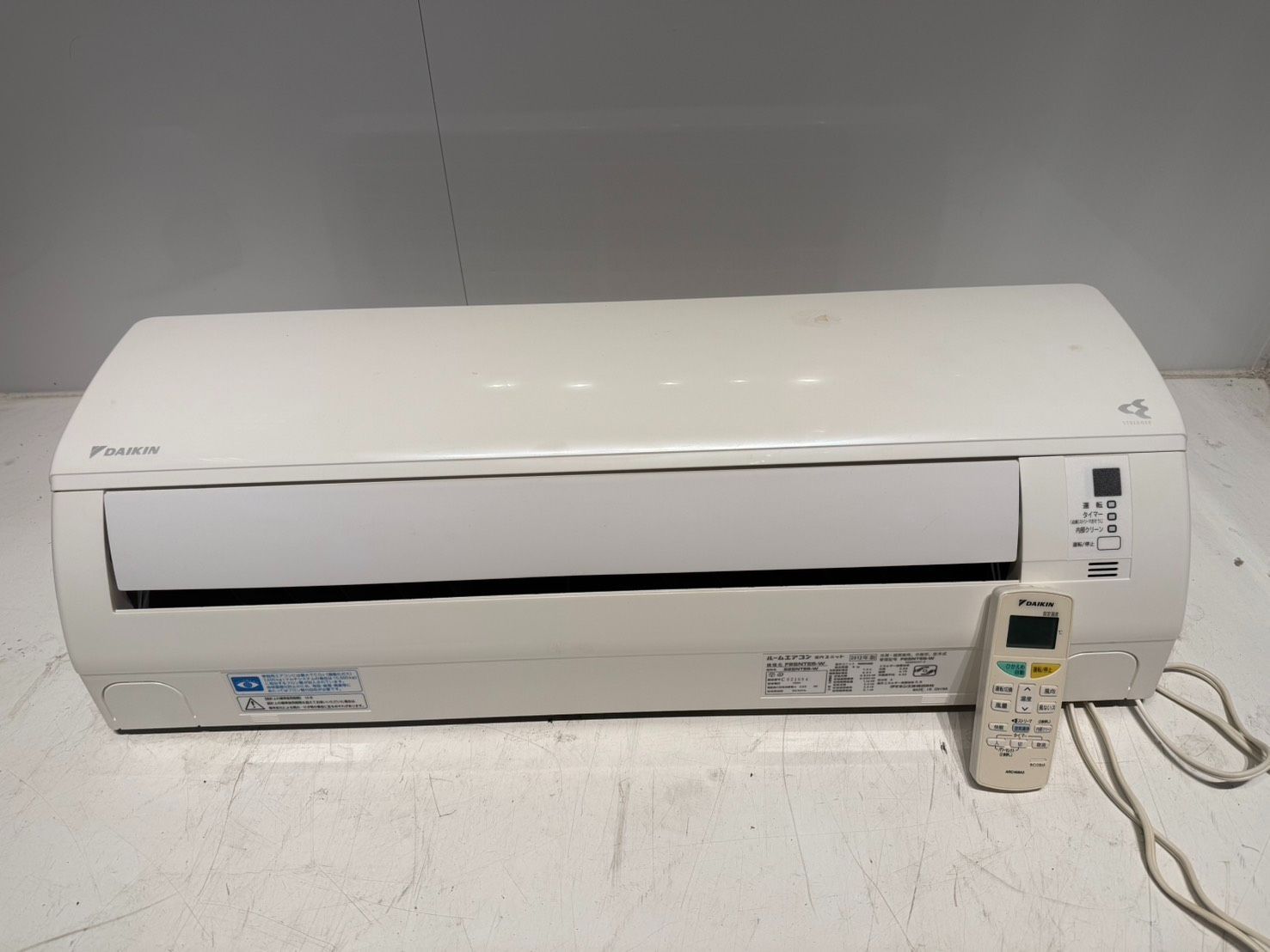 298　DAIKIN　2012年製エアコン　8～10畳用　整備済み 298 DAIKIN 2012年製エアコン 8～10畳用 整備済み 【楽天市場