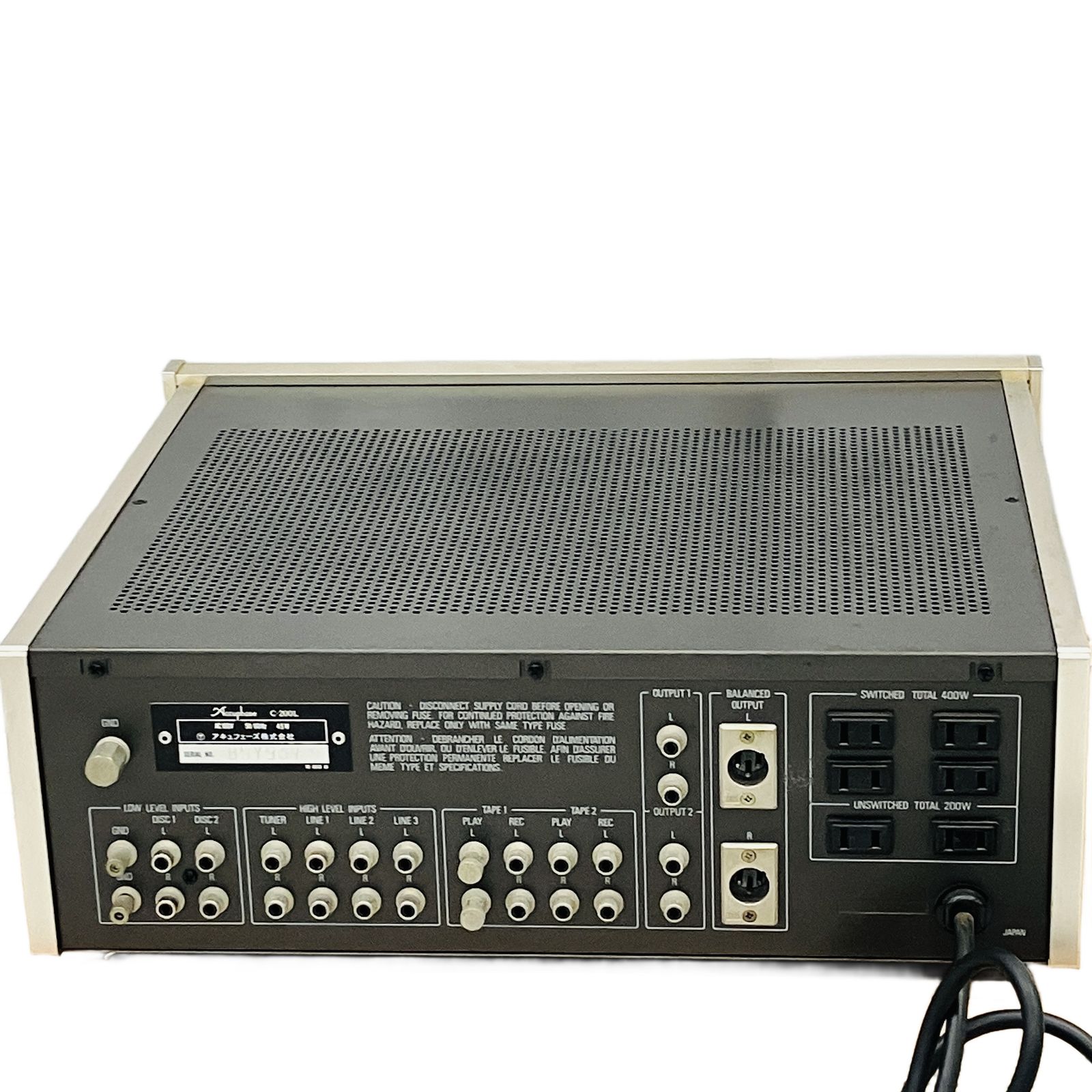 Accuphase C-200L アキュフェーズ ステレオ コントロールアンプ