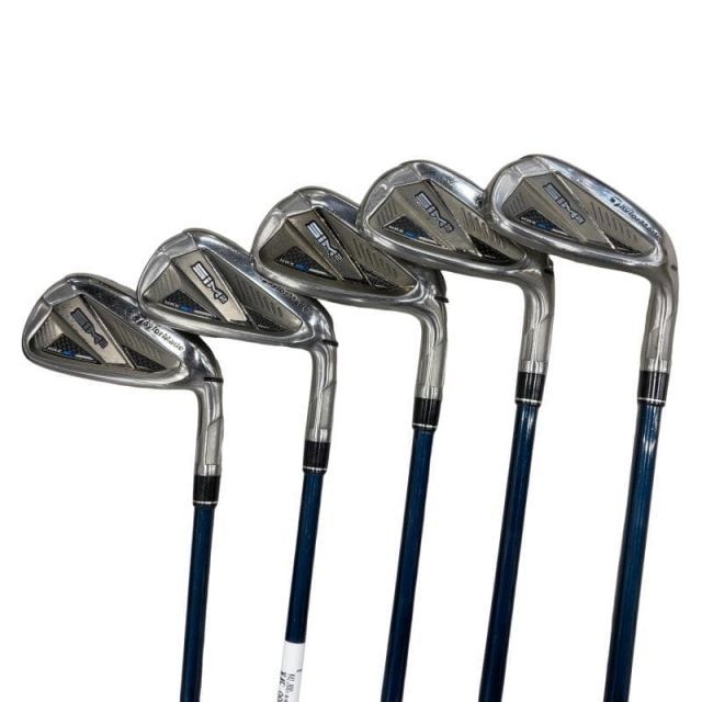 中古】 テーラーメイド SIM2 MAX 5S アイアンセット IR TENSEI BLUE