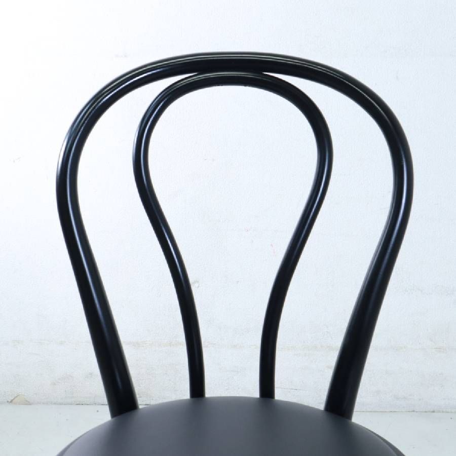 秋田木工 IDC大塚家具 No.16 ベントウッド ダイニングチェア ブラック