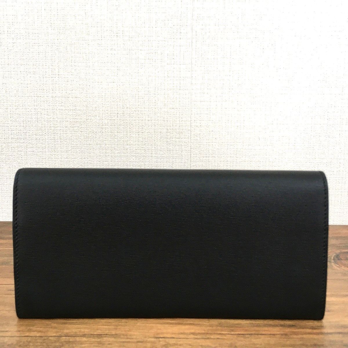 dunhill ブラックレザー長財布　出品　未使用 296 送料込み！ 未使用品 dunhill 長財布 ブラック レザー 箱付き