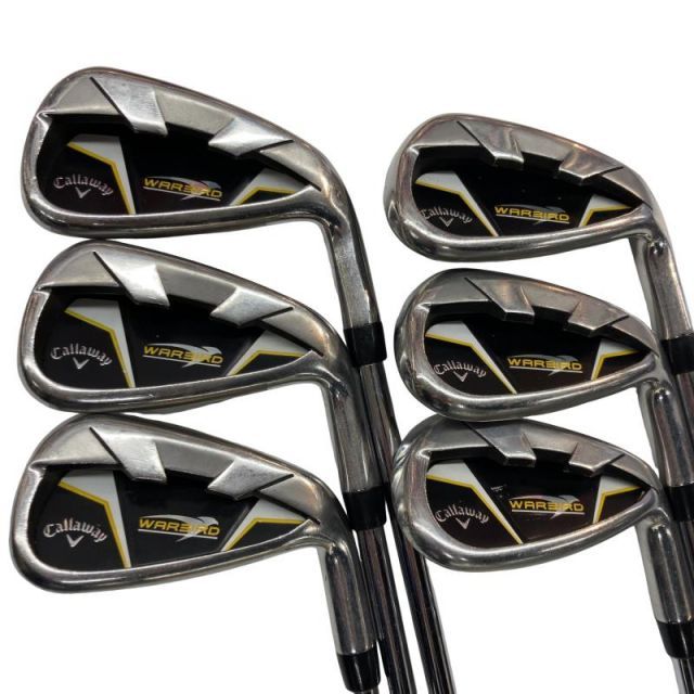 中古】 キャロウェイ WARBIRD 6S USA アイアンセット IR スチール
