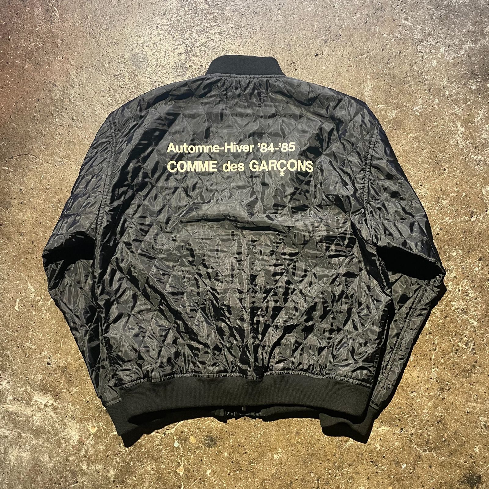 新品コムデギャルソン キルティング スタッフブルゾン CDG CDG COMME 