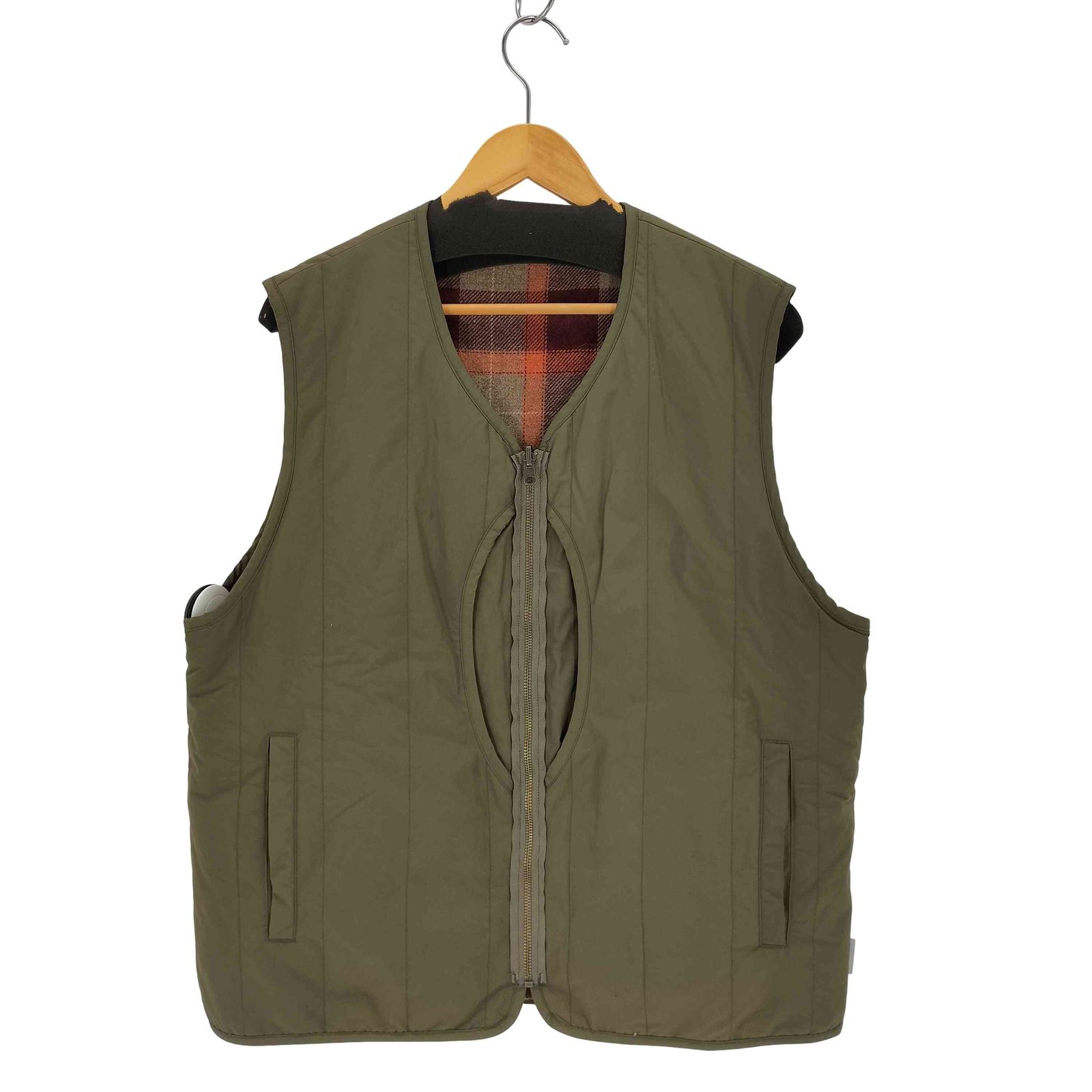 【新品未使用】PWA REFINE-WOOL CHK RV VEST Msize プア PWA WASHABLE REFINE-WOOL CHK RV VEST メンズ JPN：L - メルカリ