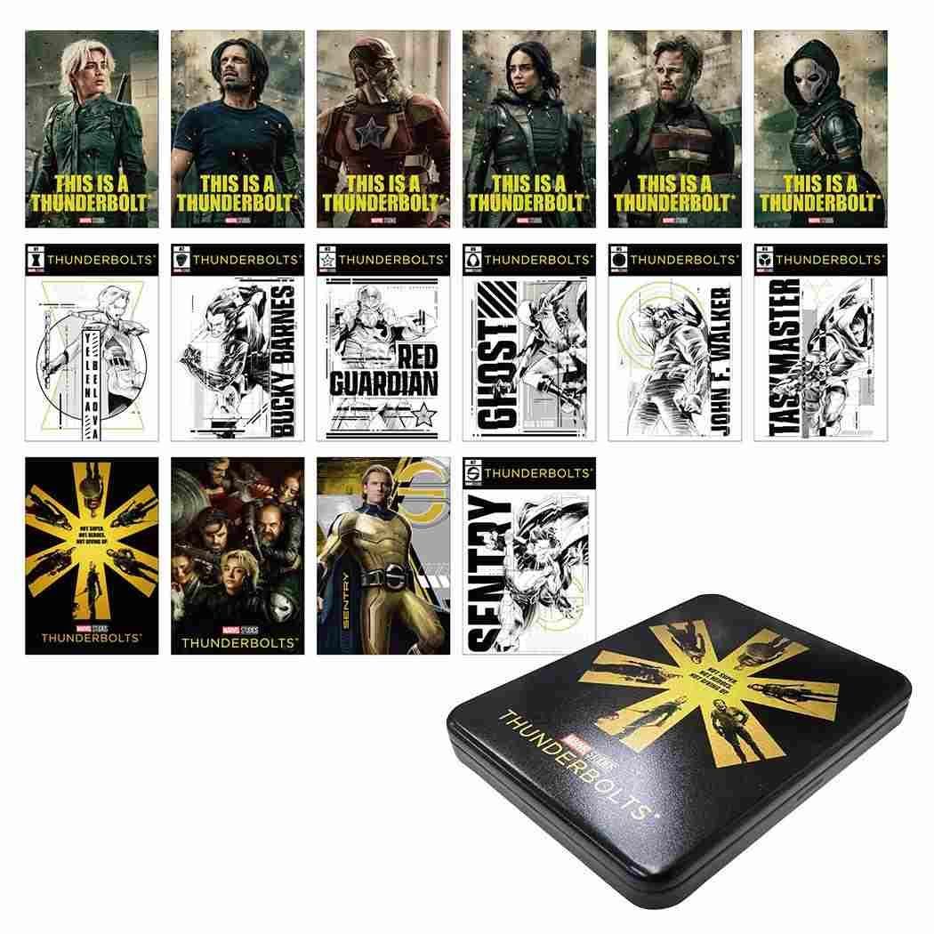 メール便】サンダーボルツ ポストカード 缶ケース入りPOSTCARD 16枚