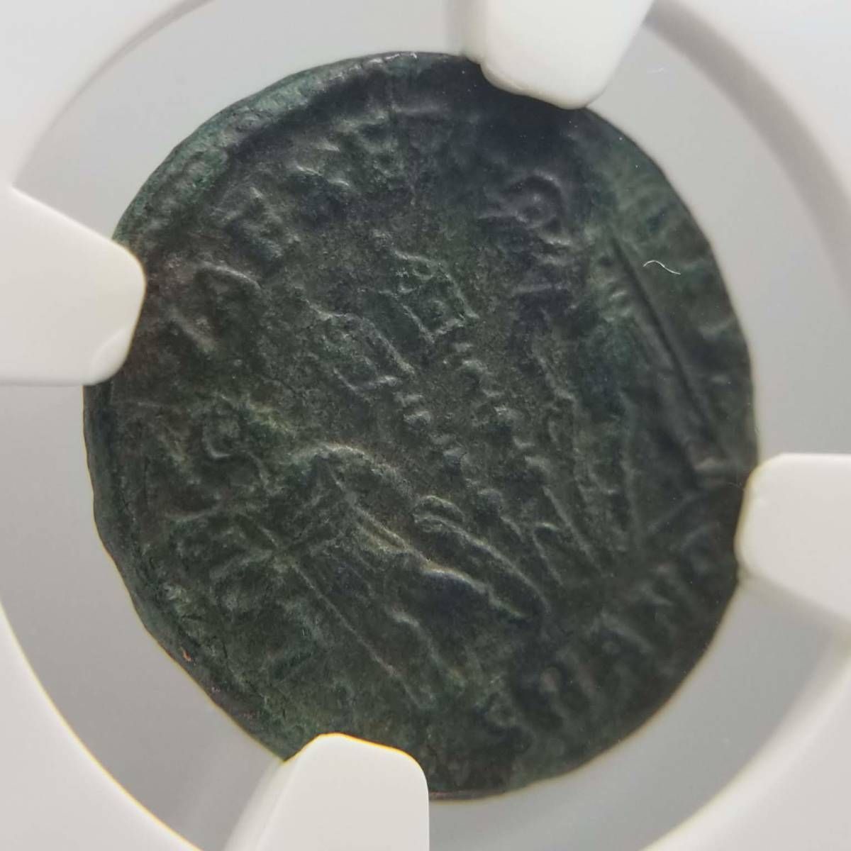 NGC Ch XF 古代ローマ帝国 コンスタンティヌス2世 ヌムス銅貨 AD 337-340  NGC Ch XF 古代ローマ帝国 コンスタンティヌス2世 ヌムス銅貨 AD 337