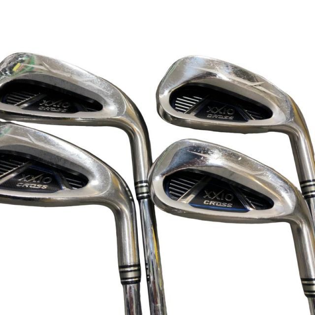 中古】 ダンロップ XXIO CROSS 4S アイアンセット IR NS PRO ZELOS 7