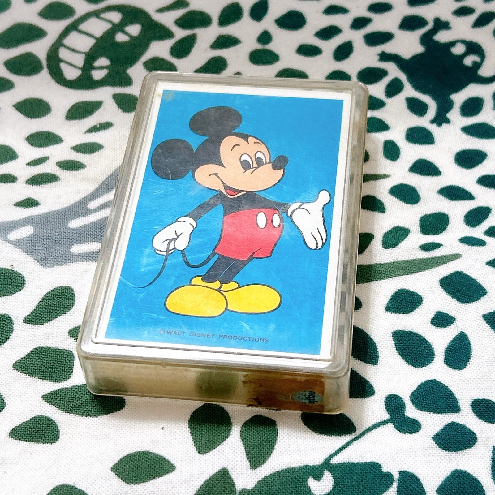 未使用　ニンテンドー　ミッキートランプ　レトロ 任天堂⭐︎ミッキー⭐︎昭和レトロなトランプ⭐︎新品 レア！昭和
