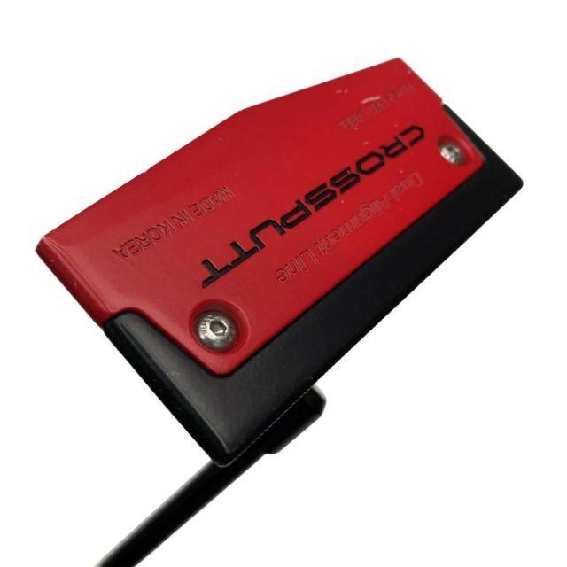 中古】 CROSSPUTT CROSSPUTT RED BLACK LABEL(レッド) 34インチ パター