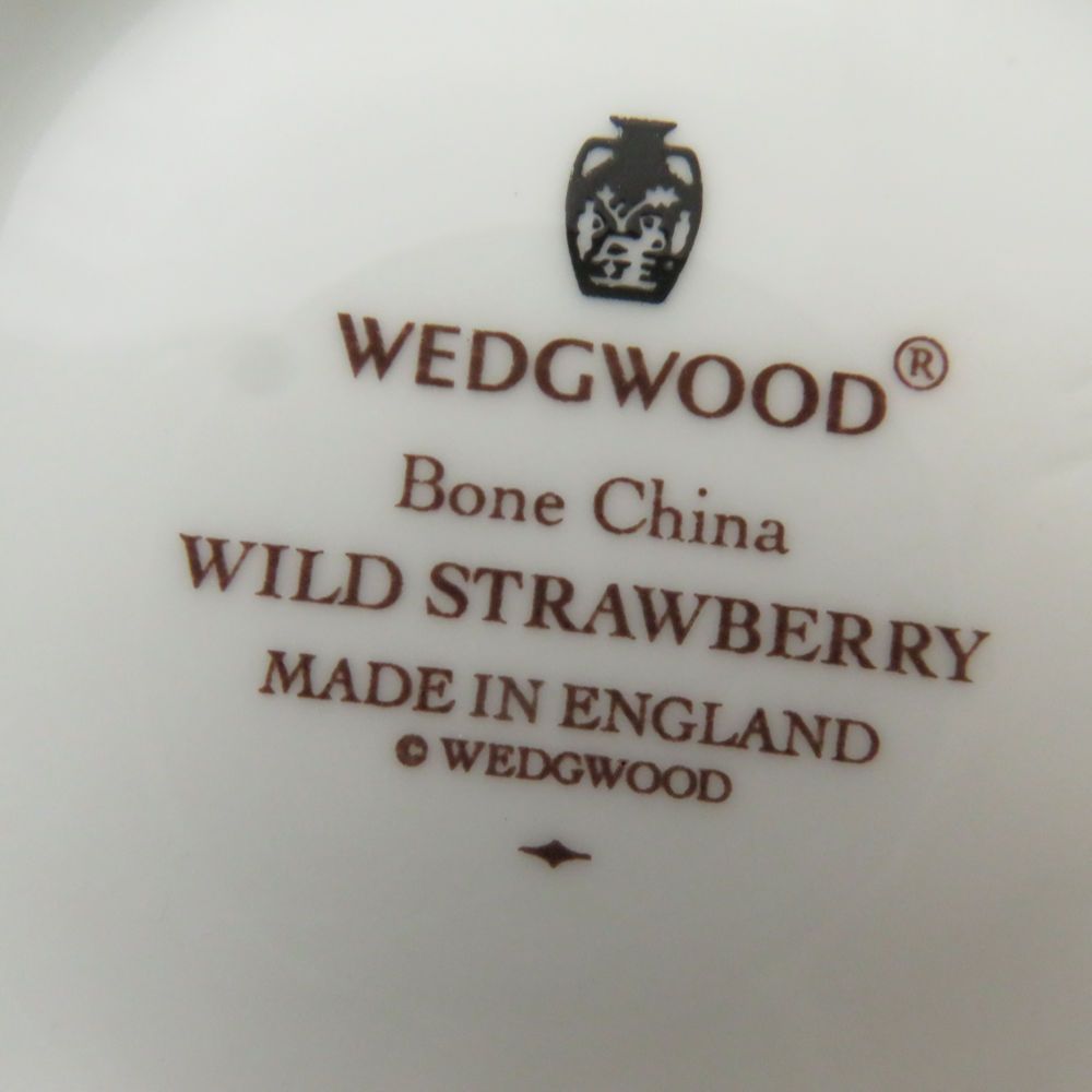 WEDGWOOD ウェッジウッド ワイルドストロベリー クリーマー＆シュガー