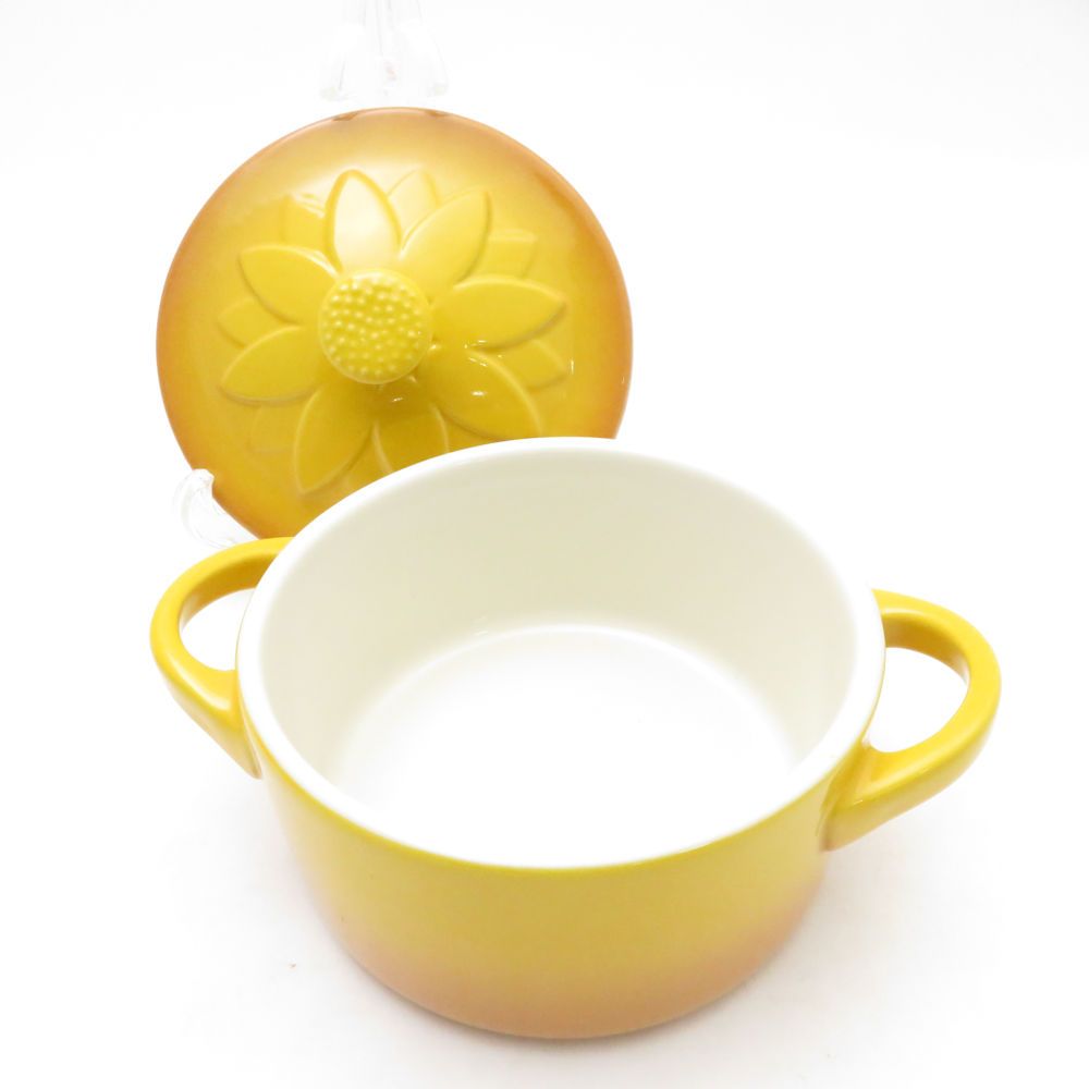 ルクルーゼ　新品未使用　サンフラワーココット　5色セット ルクルーゼ新品未使用サンフラワーココット5色セット