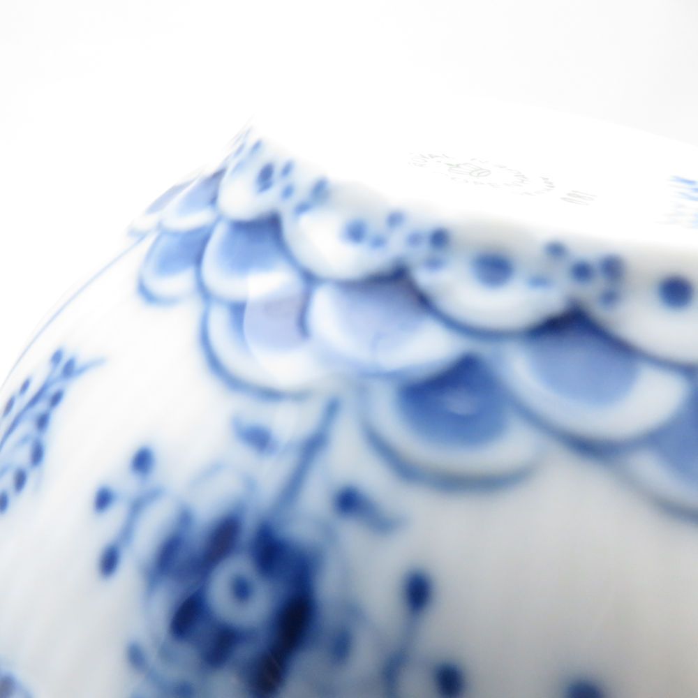 美品 ROYAL COPENHAGEN ロイヤルコペンハーゲン ブルーフルーテッド