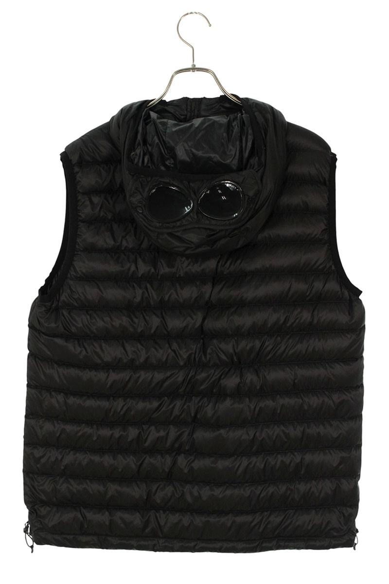 シーピーカンパニー ゴーグルディテールパデッドダウンベスト メンズ