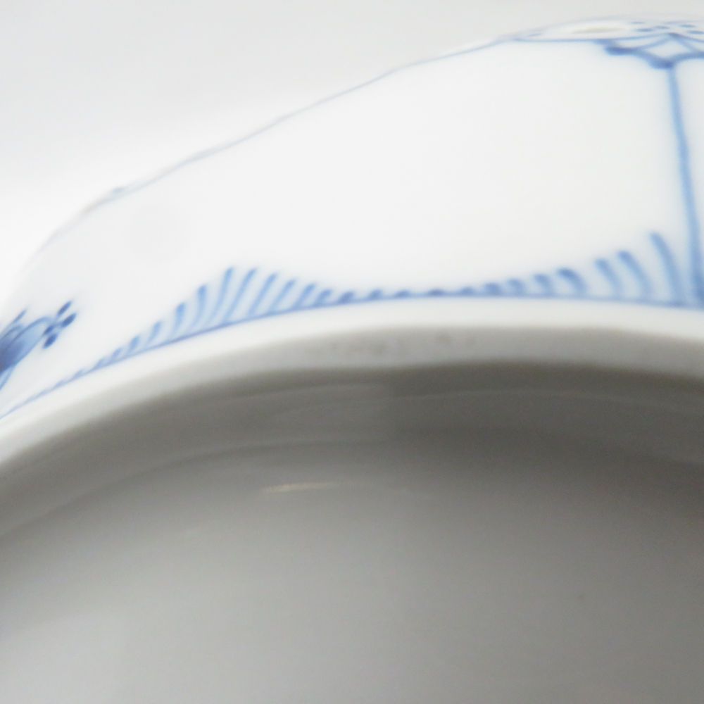 ●【 】ブルーフルーテッド　シェルディッシュ 2枚 美品 ROYAL COPENHAGEN ロイヤルコペンハーゲン ブルーフルーテッド