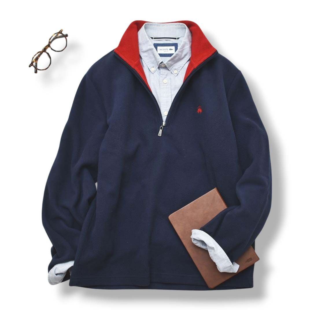 ゴールデンフリース】ブルックスブラザーズ ハーフジップ フリース