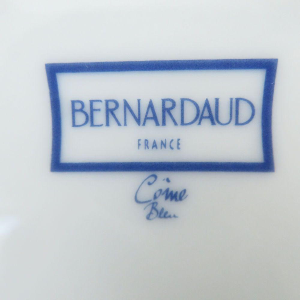 BERNARDAUD ベルナルド ボーケーズ BBプレート 4枚 セット 26cm 耳付き
