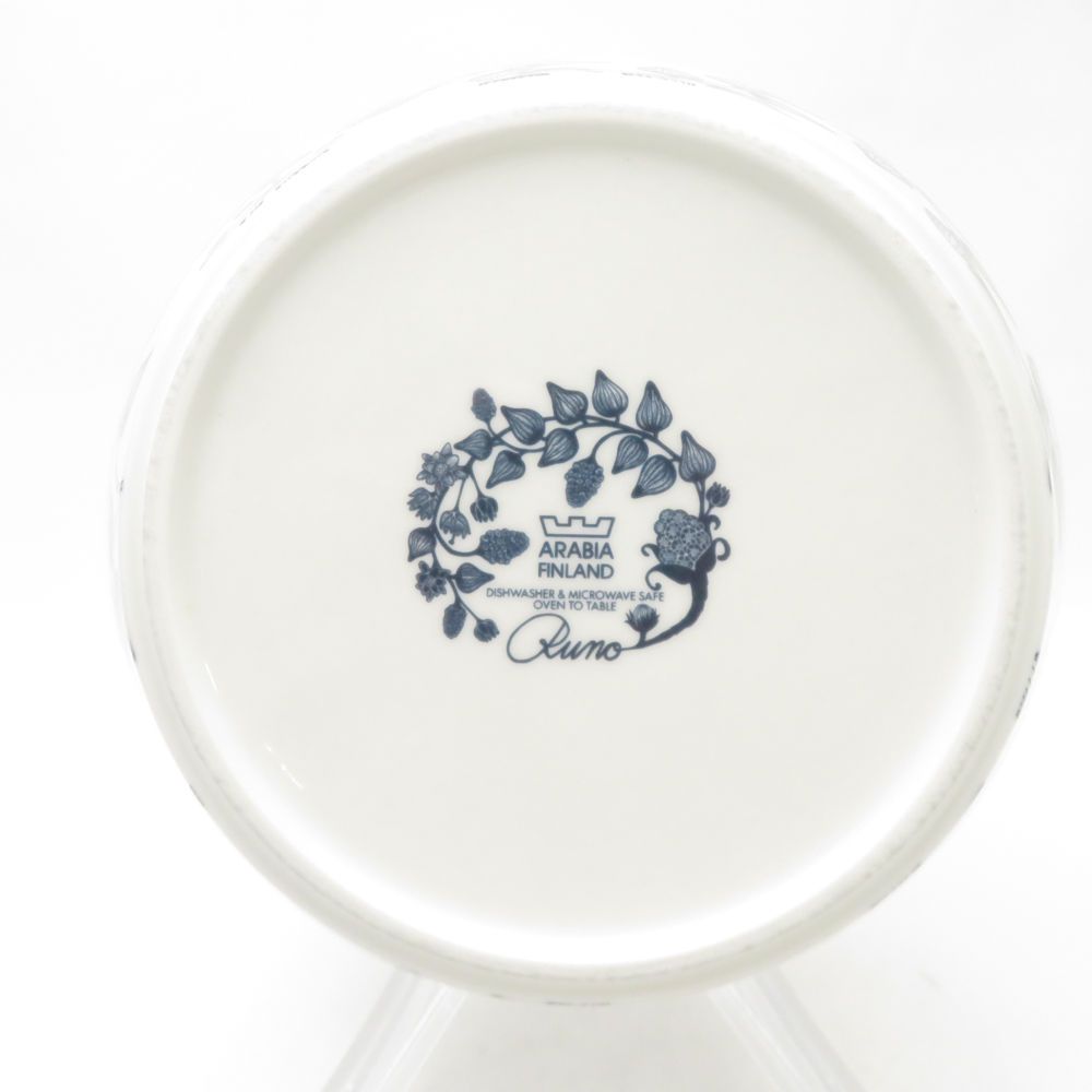 ARABIA アラビア ルノ ウィンタースター ボウル 23cm 深皿 大皿 北欧