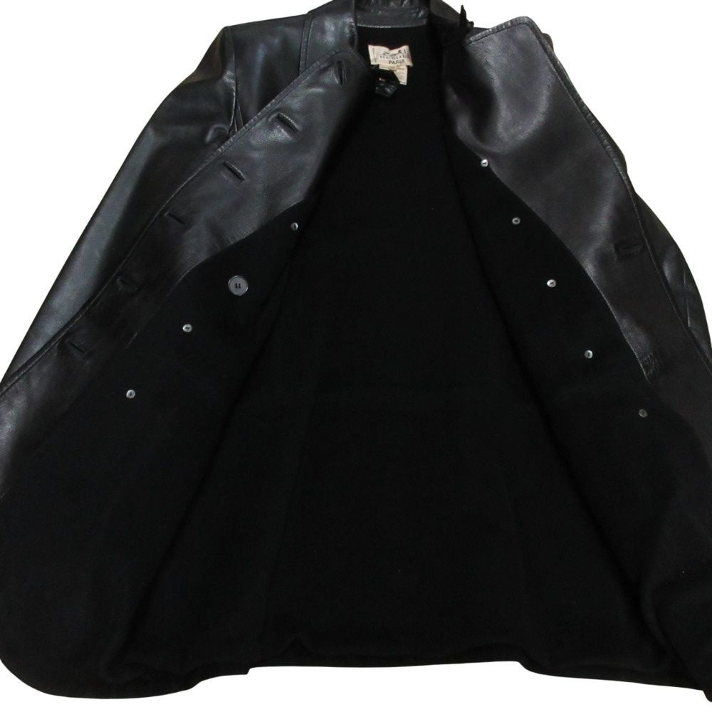 エルメス HERMES 80s Vintage Lambskin Coat ヴィンテージ ラムレザー