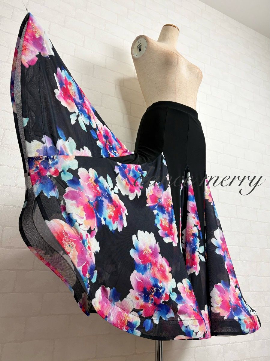 新品 社交ダンス 黒 ピンク 青 スタンダード タンゴ パーティ クイック