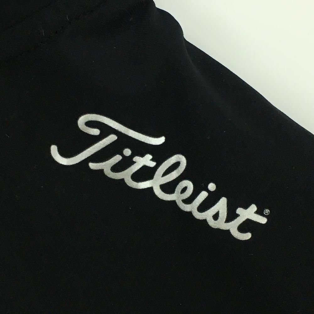 超美品】タイトリスト ジップパーカー 黒 ストレッチ メルセデスベンツ