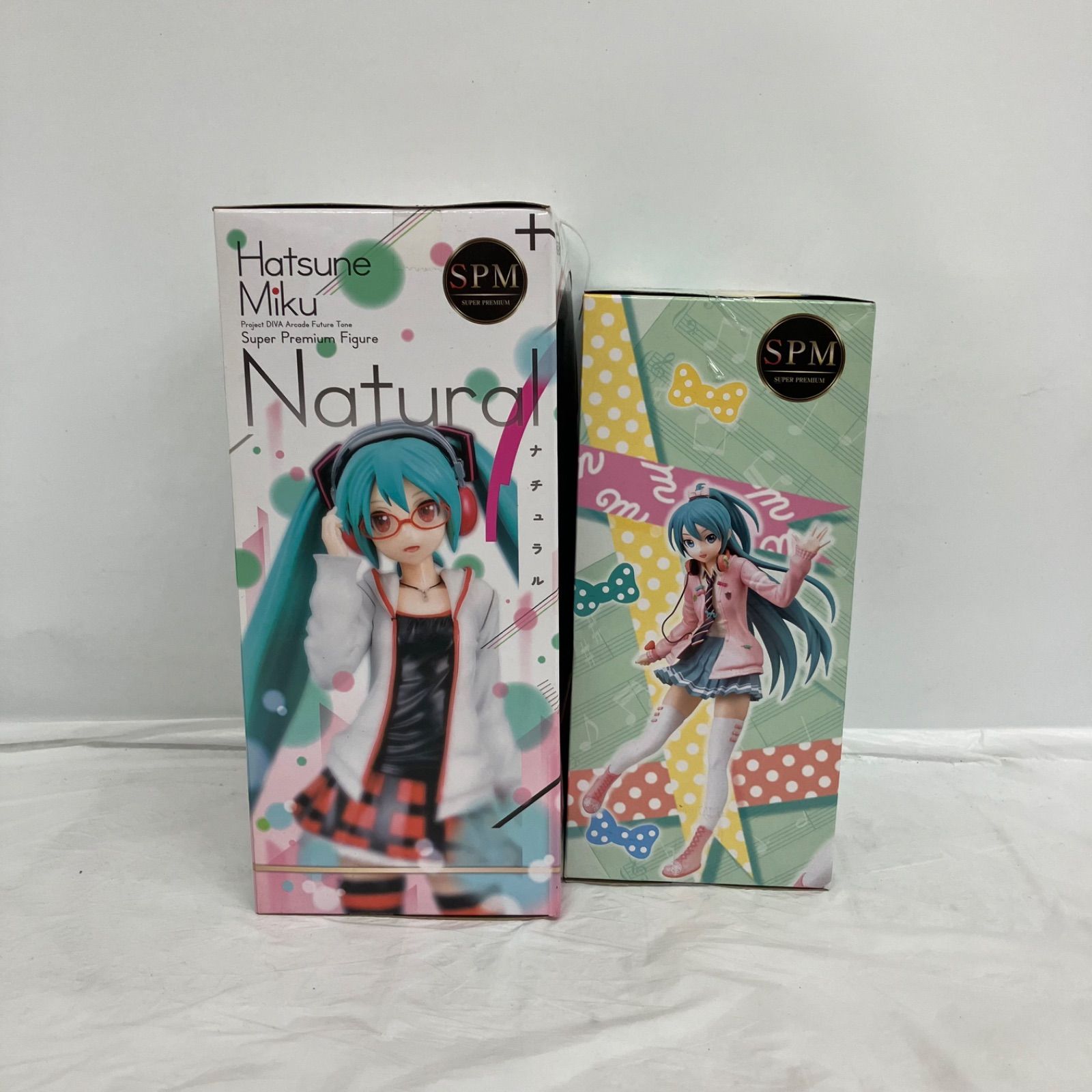 美品 セガ SPM 初音ミク ナチュラル フィギュア 初音ミク ProjectDIVA