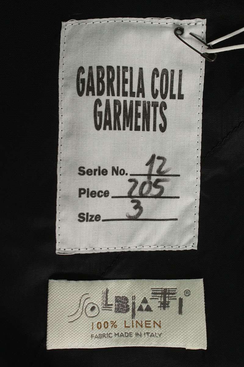 ガブリエラコールガーメンツ 205 リネントラウザーロングパンツ メンズ