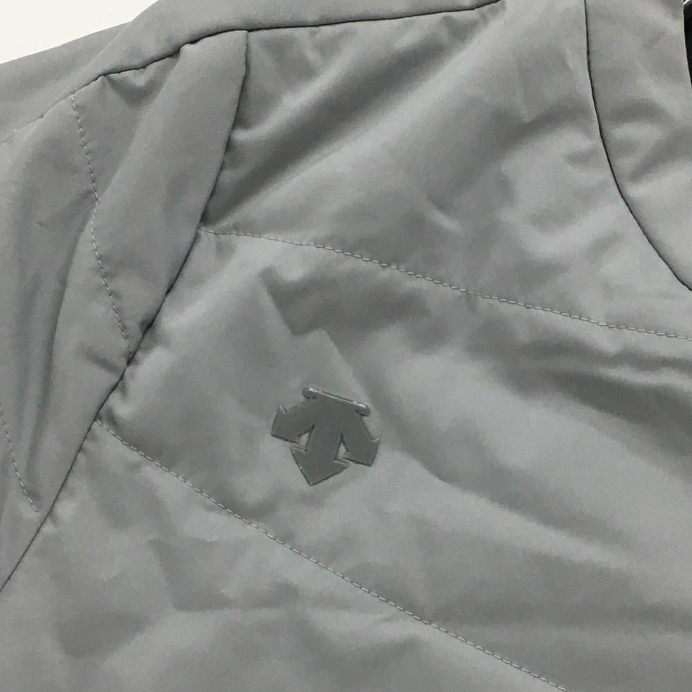 【デサントゴルフ】美品 ダウンジャケット グレー 切替 Mサイズ メンズ dショッピング |デサントゴルフ DESCENTE GOLF BLUELABEL ウィルド