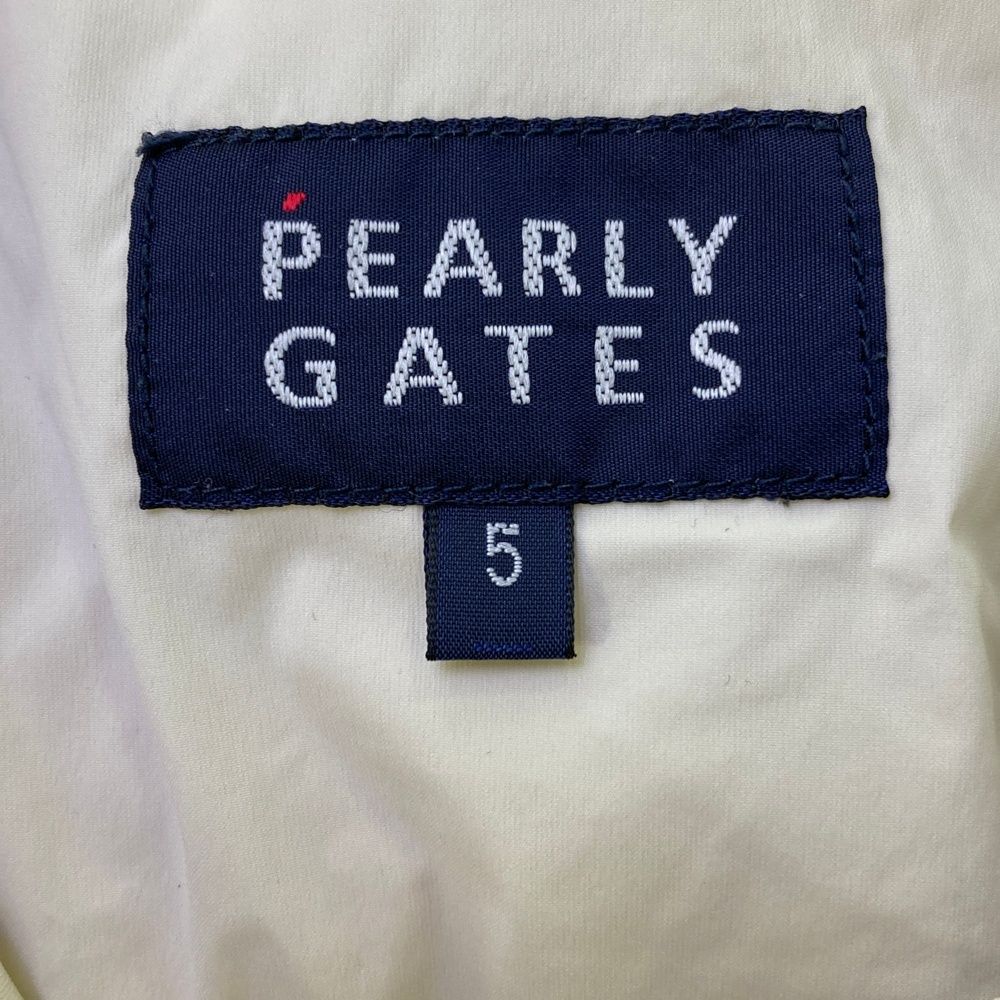 サイズ：5 PEARLY GATES パーリーゲイツ 中綿パンツ ベージュ系