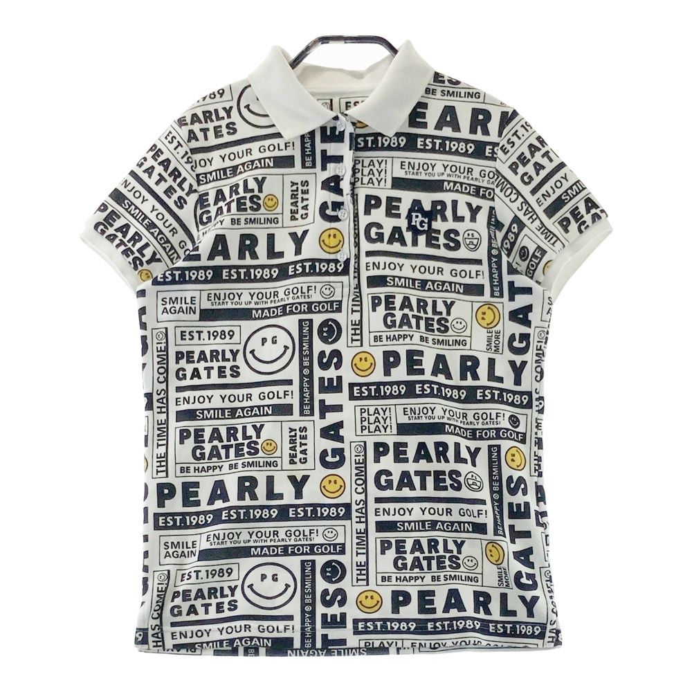 お値下げ⭐️新品タグ付き　パーリーゲイツニコちゃんポロシャツ　サイズ4 お値下げ⭐️新品タグ付き パーリーゲイツニコちゃんポロシャツ サイズ