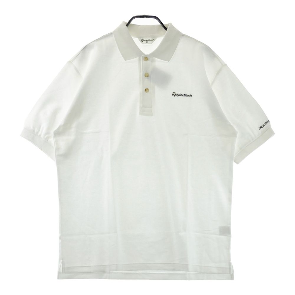 ●美品● テーラーメイド ポロシャツ サイズL サイズ：LL TAYLOR MADE テーラーメイド 半袖ポロシャツ ホワイト系