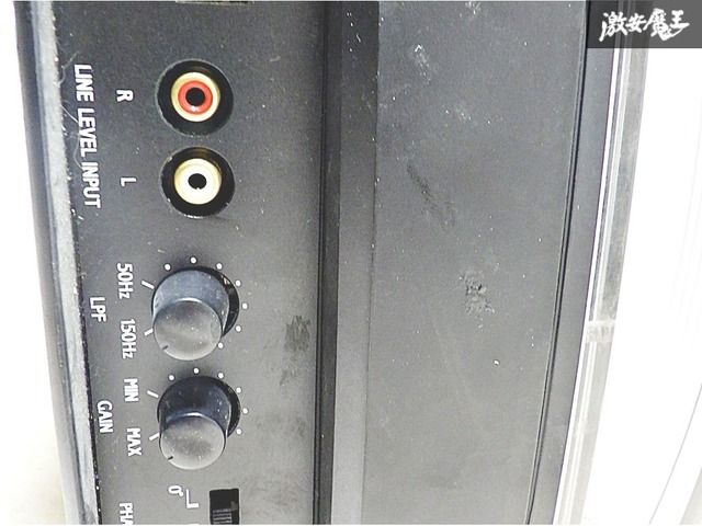 ALPINE アルパイン 汎用 パワード サブ ウーファー パワー ウーハー