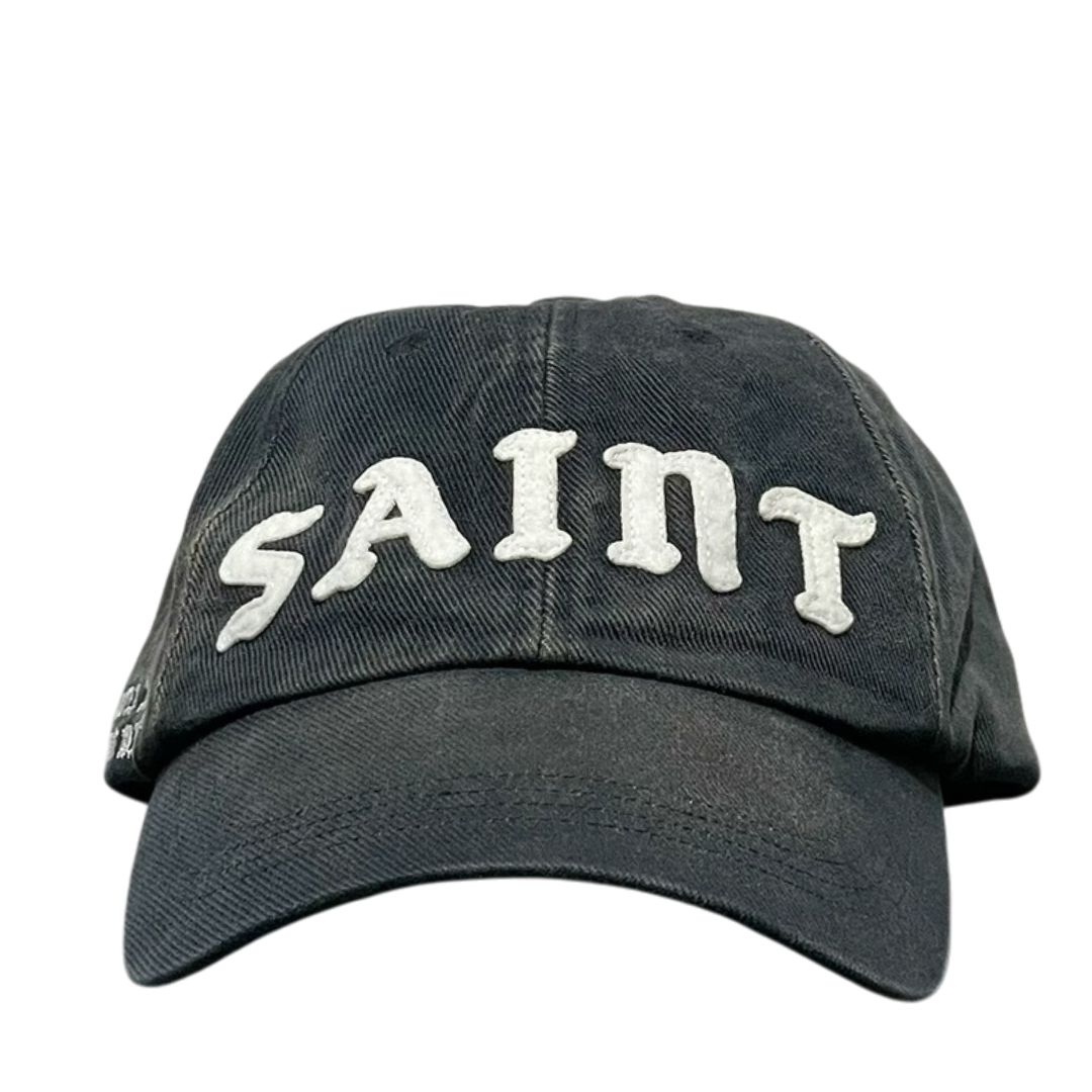 セントマイケル SAINT MICHAEL 25SS COLLECTION 6パネル キャップ 黒