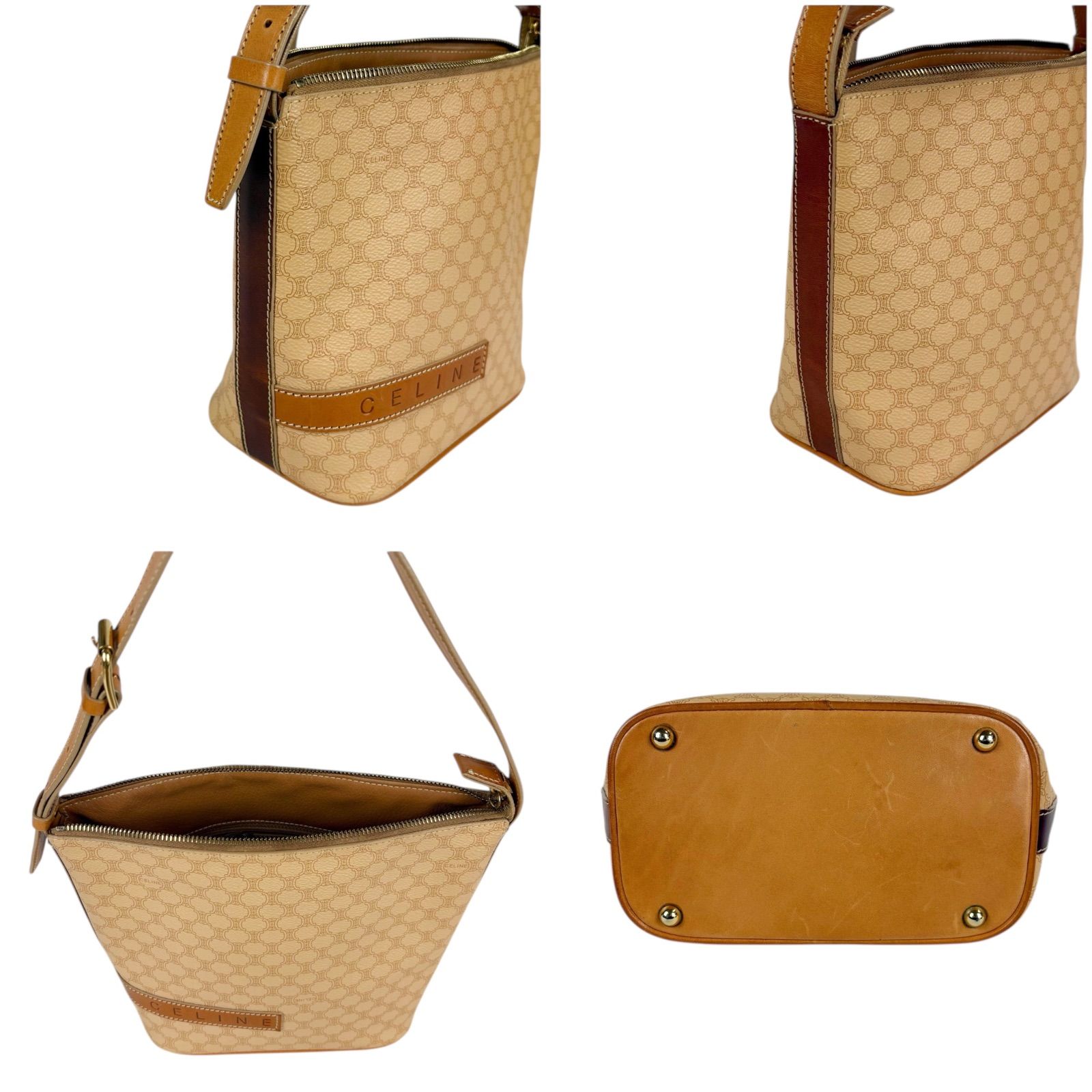 セリーヌ CELINE ワンショルダーバッグ アクセサリーポーチ マカダム柄