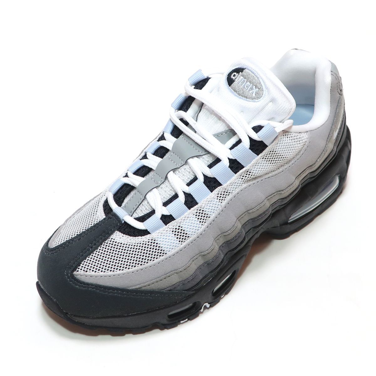 WMNS NIKE AIR MAX 95 OG BIG BUBBLE BLACK/BLUE TINT-WHITE 