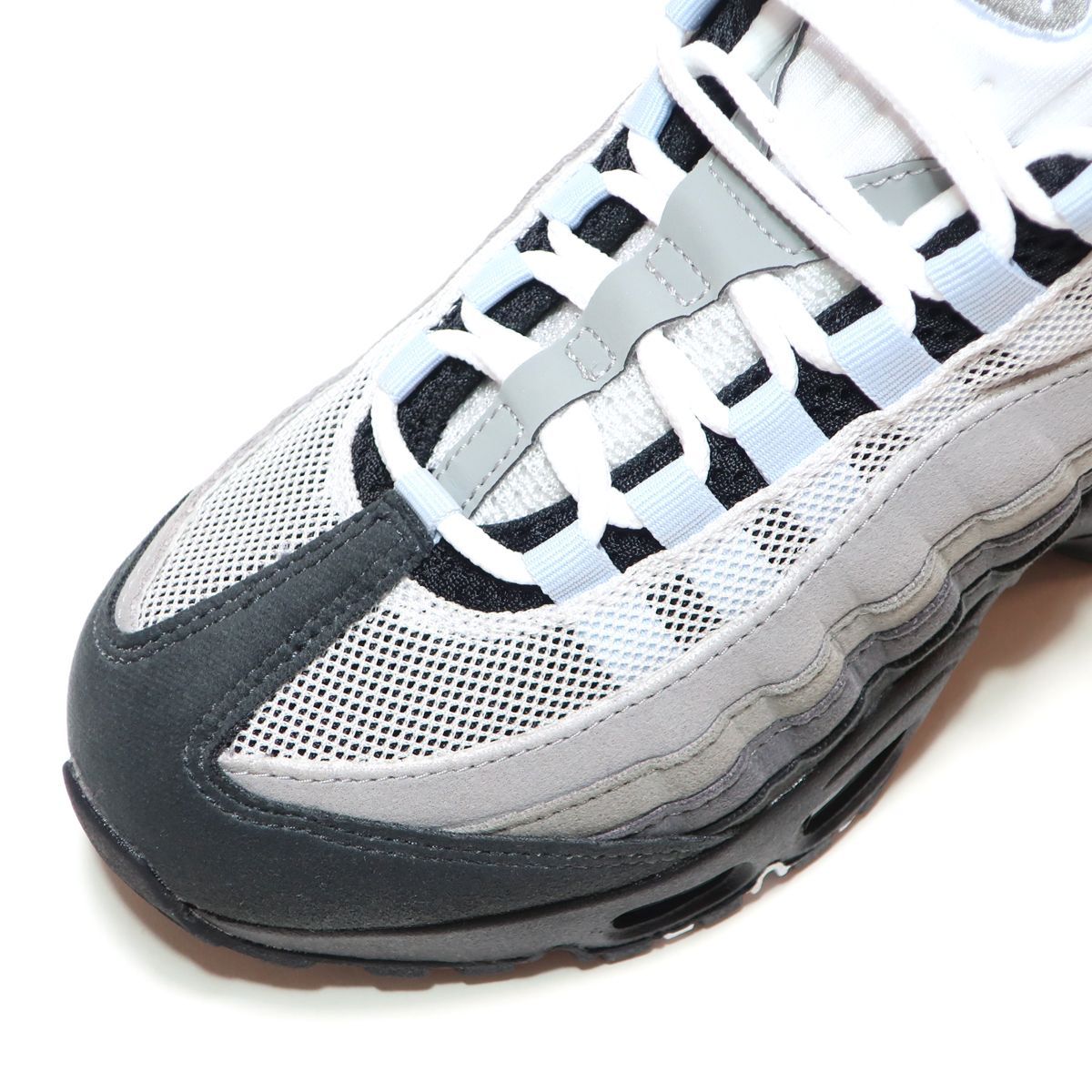 WMNS NIKE AIR MAX 95 OG BIG BUBBLE BLACK/BLUE TINT-WHITE 