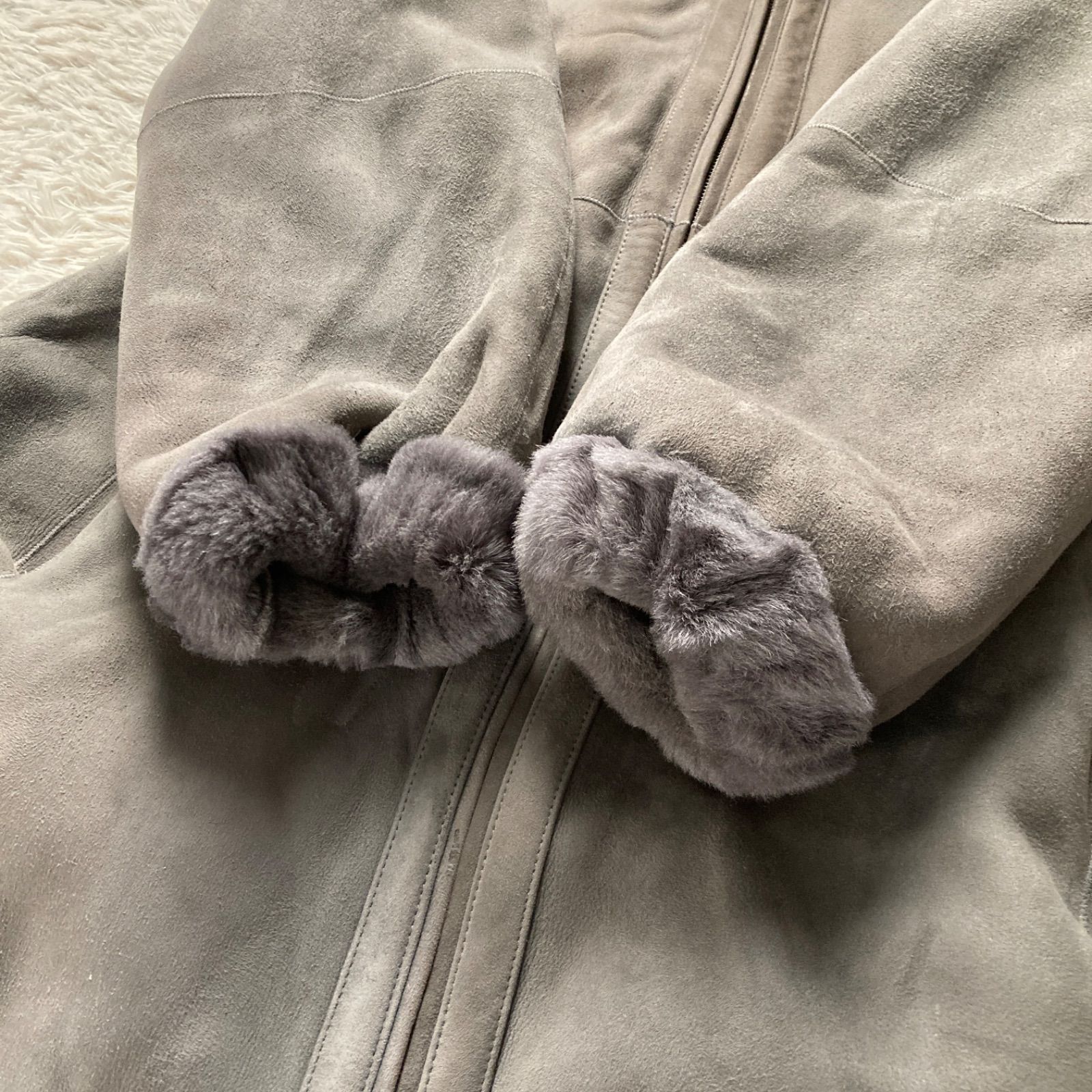 ダーマコレクション DAMA collection 本革 リアルムートンコート 贅沢