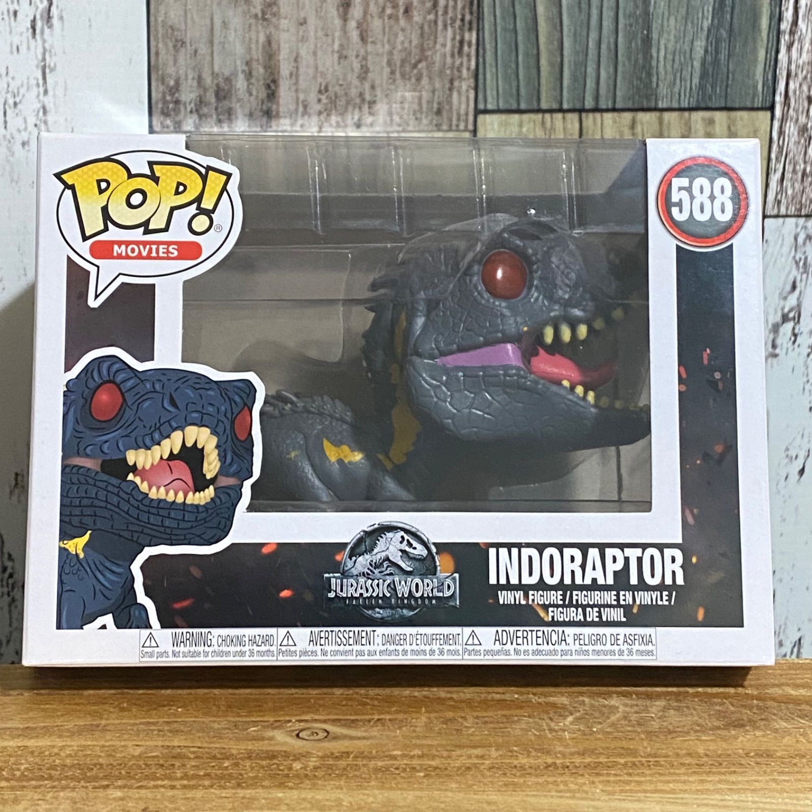 FUNKO POP! ジュラシック・ワールド/炎の王国 #588 インドラプトル 