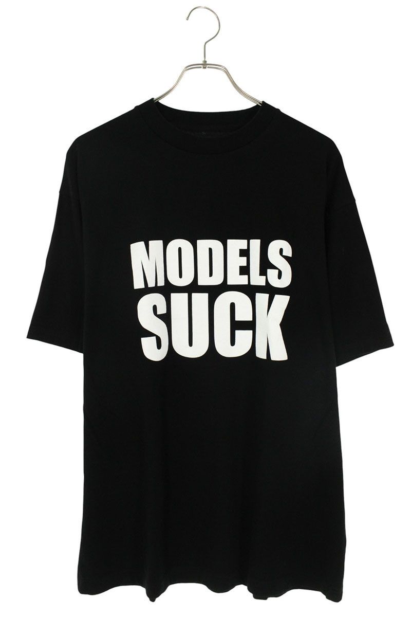 シークエル サイズ:XL MODELS SUCKプリントTシャツ 中古 BS99 シークエル MODELS SUCKプリントTシャツ メンズ XL ※12/28～1/6 発送