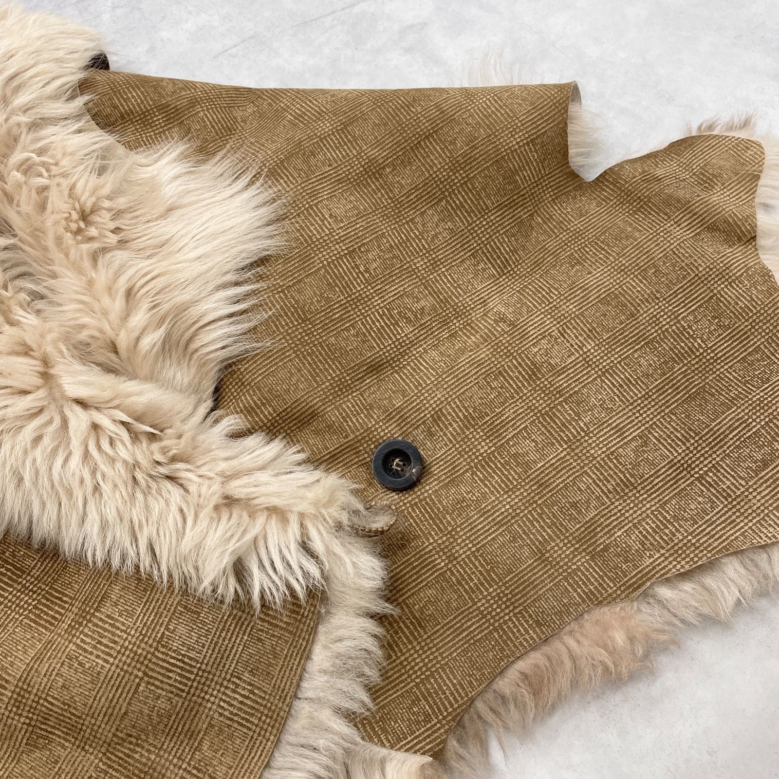 KARL DONOGHUE カールドノヒュー ムートンストール マフラー ショール