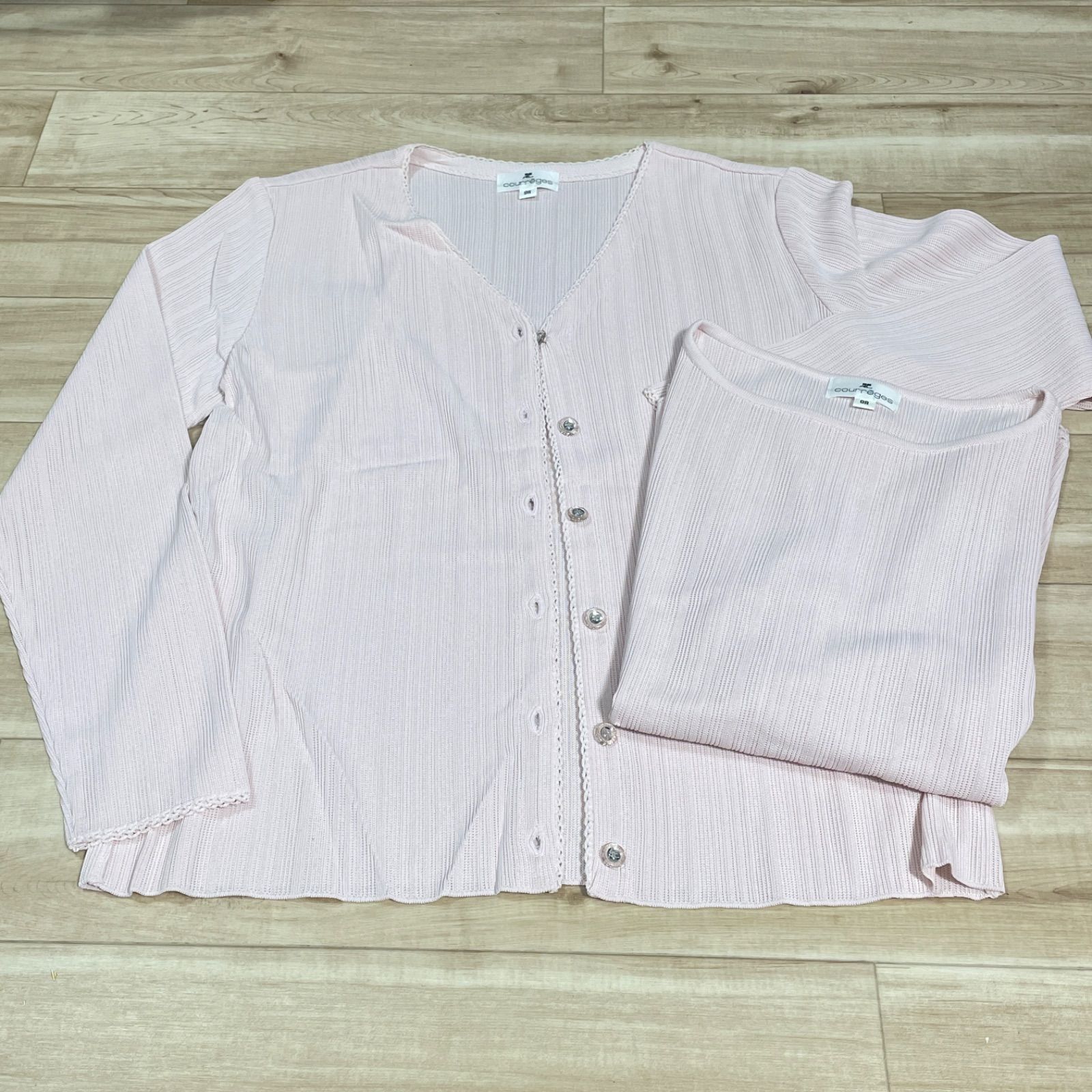 Courreges クレージュ トップス レディース 2点 9R ピンク 