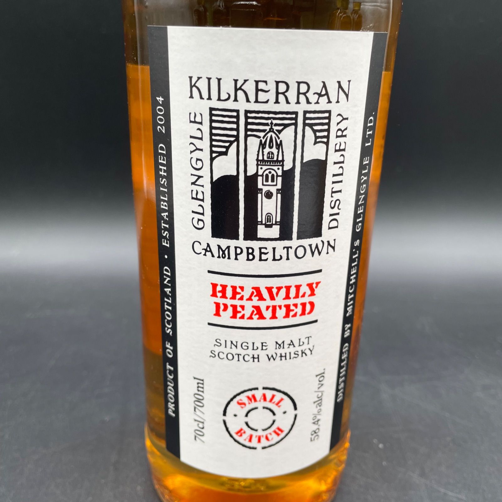 A092【希少】キルケラン ヘビリーピーテッド KILKERRAN 700ml 58.4