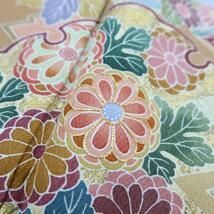 ✾まめ藤✾ 金駒刺繍 正絹 着物 絞り 美技と美技でおしゃれに晴れを歌う空や海 ”訪問着 J 6