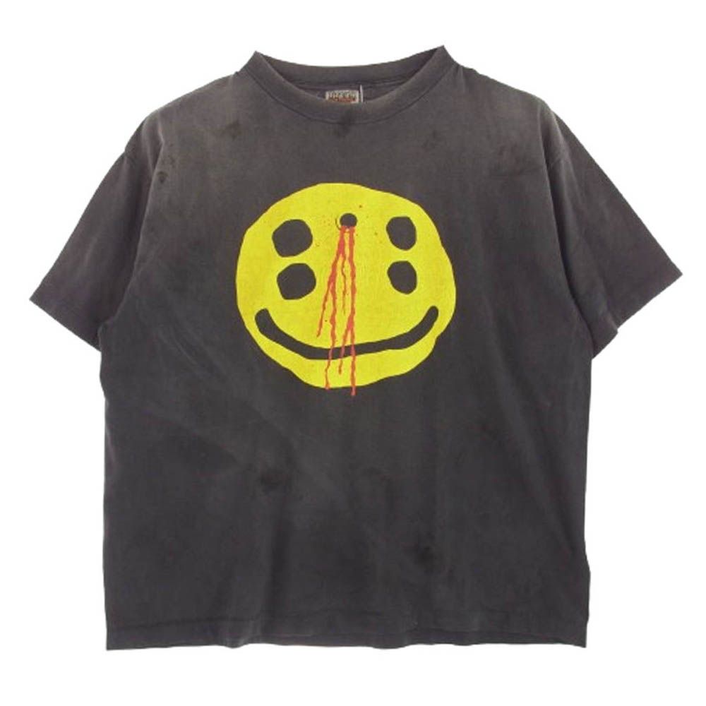【美品】セントマイケル　カクタススマイルtee 【レア】 SAINT MICHAEL セントマイケル 24AW SM-YS1-0000-C01 Cactus Plant