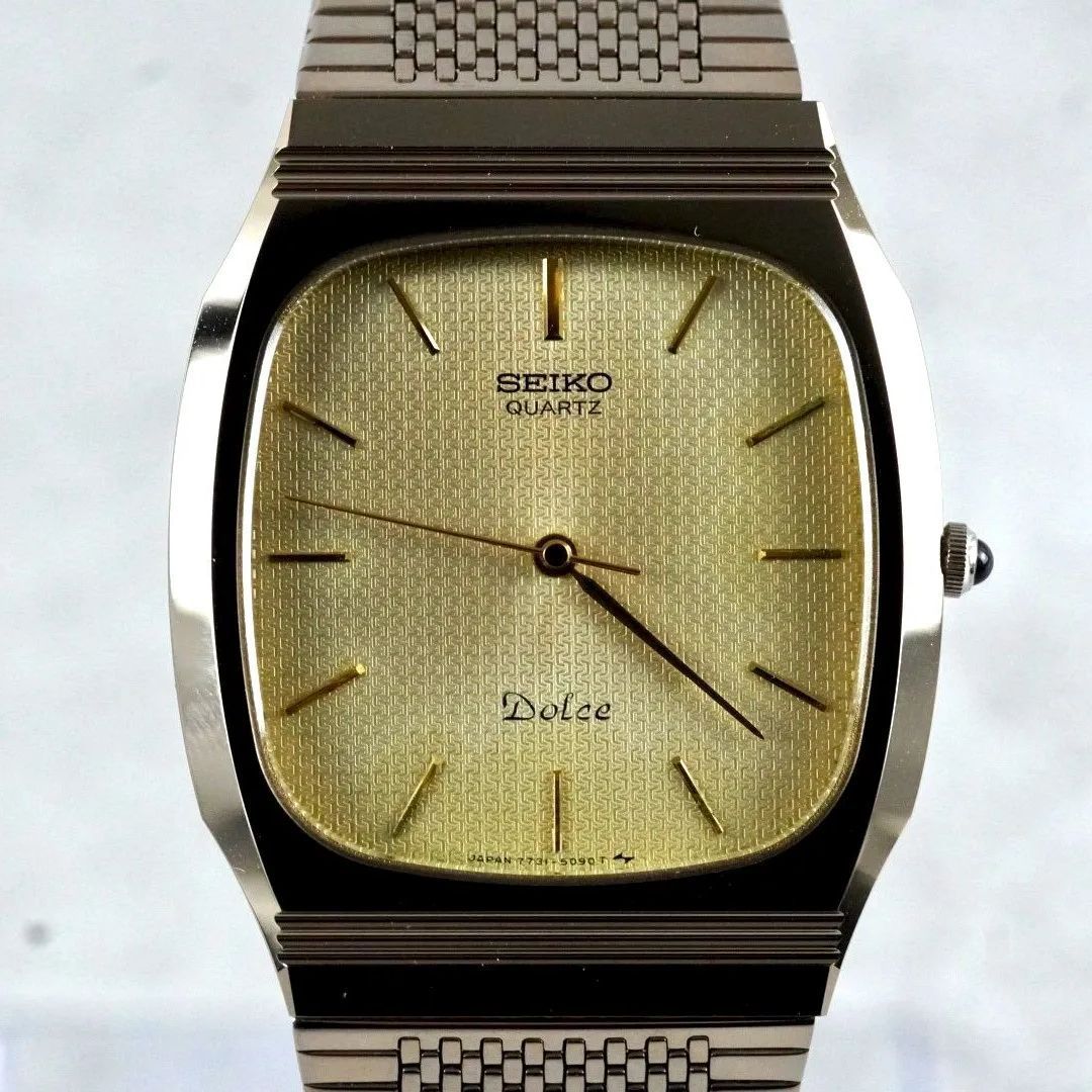 【新品電池】SEIKO dolce tank フランセーズ 稼働品 SEIKO dolce tank フランセーズ 稼働品 - メルカリ