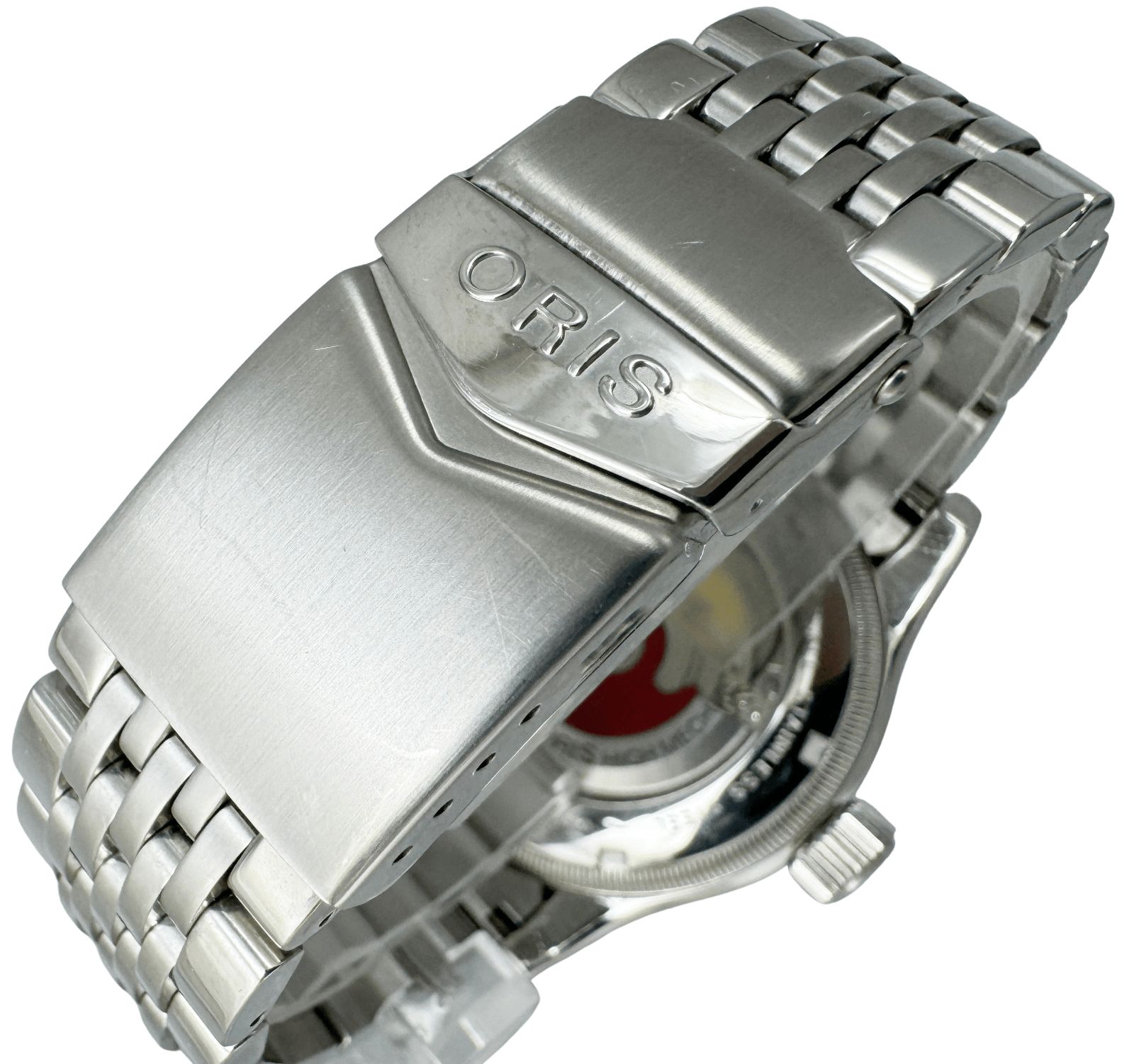 オリス ORIS 7543 ポインターデイト 自動巻き ORIS/オリス】 ビッグクラウン ポインターデイト 7543 腕時計